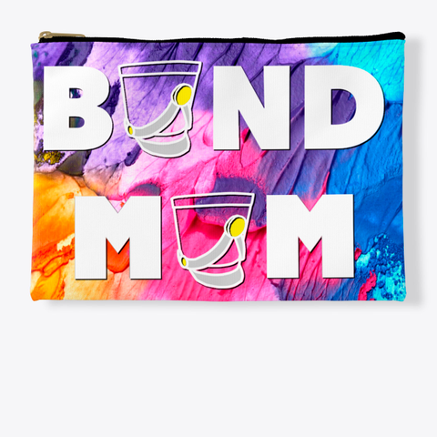 Band Mom Shako   Rainbow Collection Standard T-Shirt Front