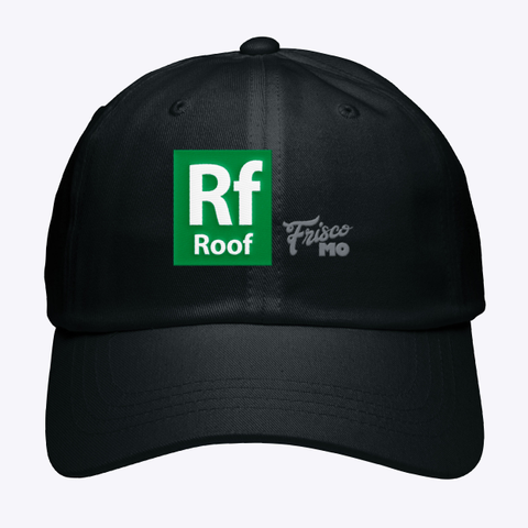 Rf Roof Frisco Mo Black T-Shirt Front