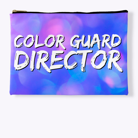  Color Guard Director Blue Pink Collect. Standard T-Shirt Front