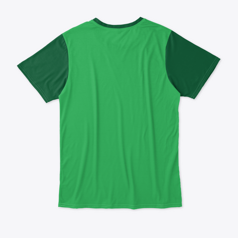 St.Patrick's Day Tuxedo T Shirt Shamrock Standard Kaos Back