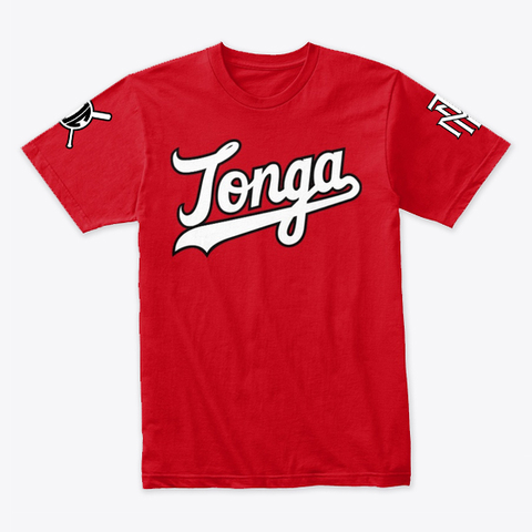 Heavy Hitters: Tonga Red T-Shirt Front