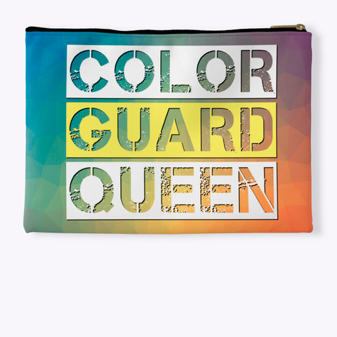 Color Guard Queen (Blocks)Mosaic Collect Standard Maglietta Back