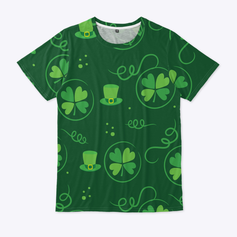 St. Patrick's Day T Shirt Standard Maglietta Front