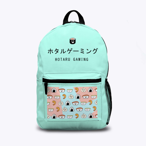 Sushi Backpack Standard Kaos Front