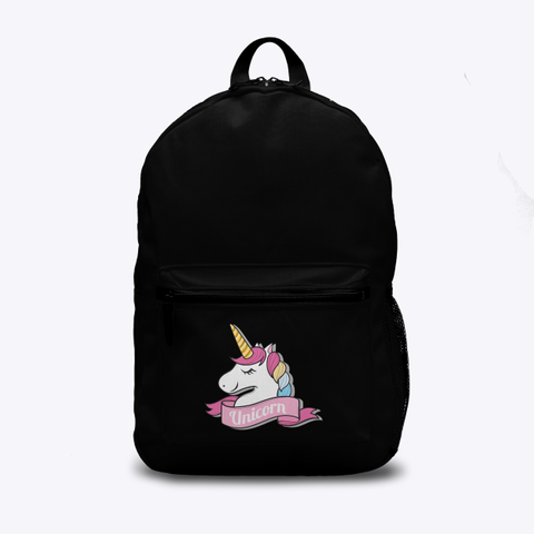 Unicorn Backpack Standard T-Shirt Front