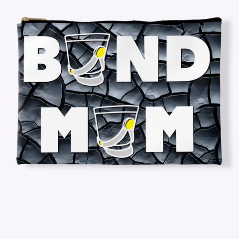 Band Mom(Shako) Black Crackle Collection Standard T-Shirt Front