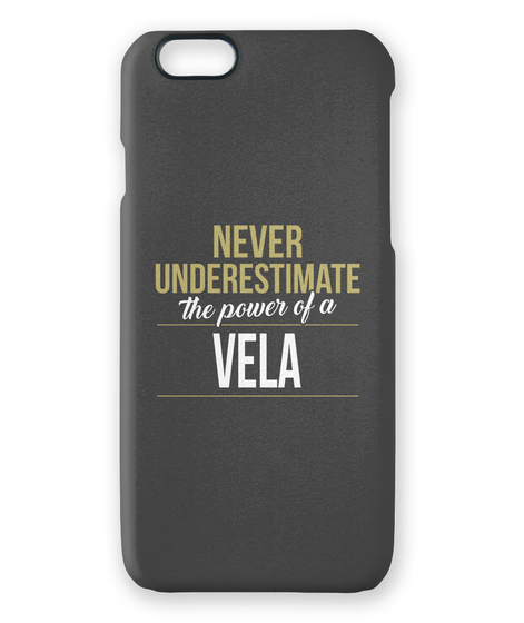Never Underestimate The Power Of A Vela White Kaos Front