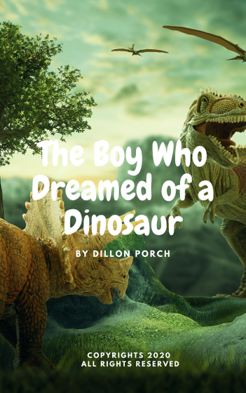 The Boy Who Dreamed Of A Dinosaur  áo T-Shirt Front
