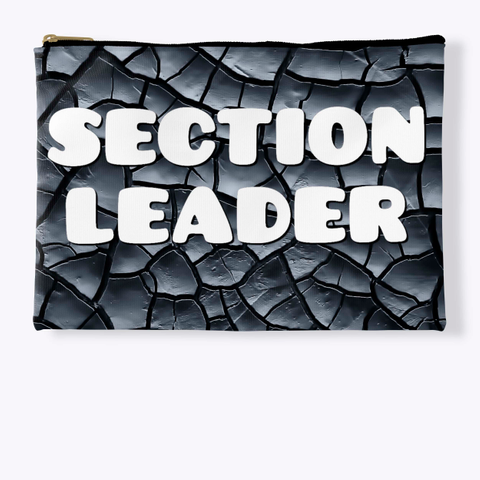 Section Leader Black Crackle Collection Standard T-Shirt Front