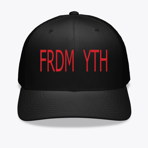 Frdm Hats Black T-Shirt Front