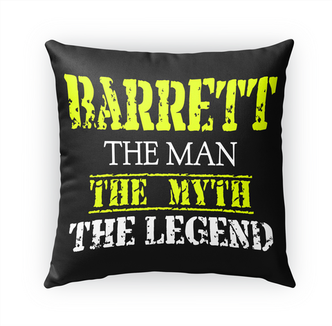 Barrett The Man The Myth The Legend Standard T-Shirt Front
