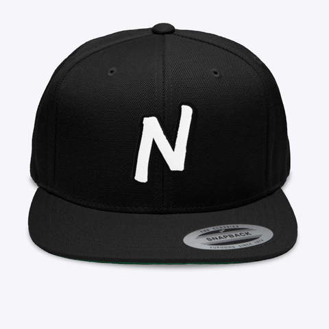 N Hats Black T-Shirt Front