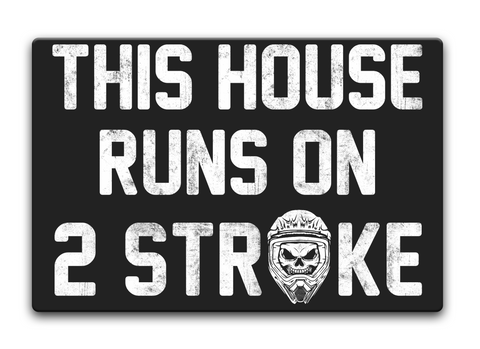 This House Runs On 2 Stroke Standard T-Shirt Front