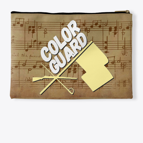 Color Guard Flag/Rifle/Sabre Score Coll. Standard T-Shirt Back