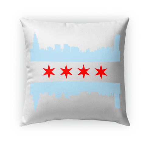 Chicago Flag Skyline Standard T-Shirt Front