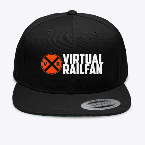 Vrf Standard Logo Hat Black T-Shirt Front