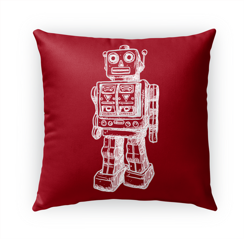 Pillow Robot Standard Kaos Front