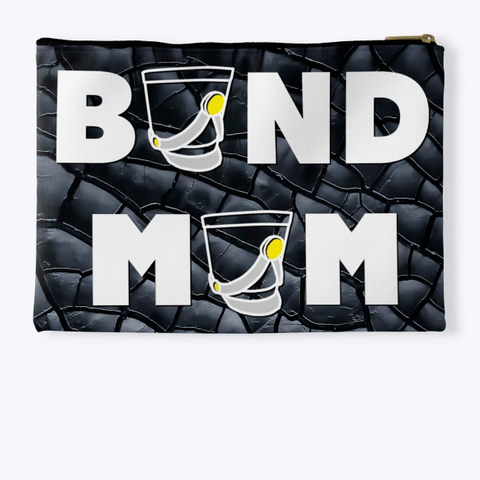 Band Mom(Shako) Black Crackle Collection Standard T-Shirt Back