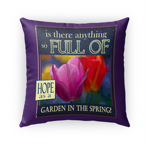 Is There Anything So Full Of Hope As A Garden In The Spring Standard áo T-Shirt Front