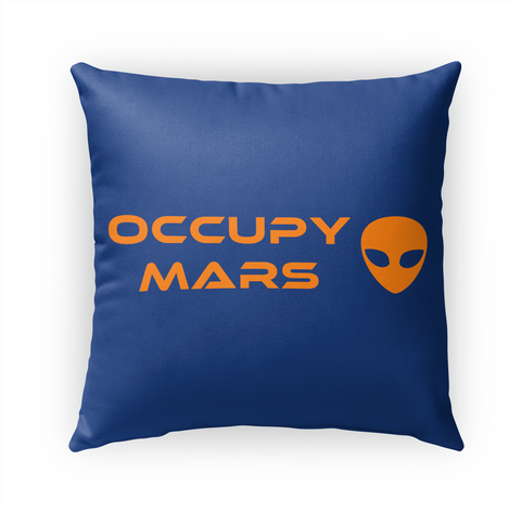 Occupy Mars Standard Maglietta Front