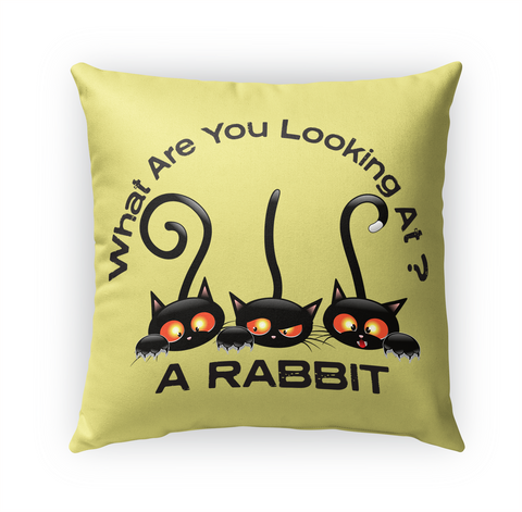 What Are You Looking At? A Rabbit Standard Camiseta Front