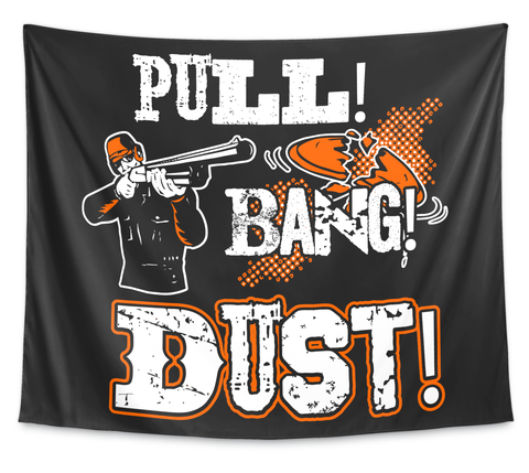 Pull! Bang! Dust! White áo T-Shirt Front