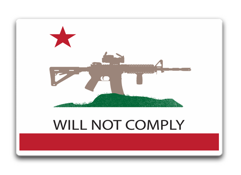 Will Not Comply Standard Kaos Front