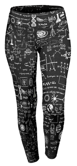 Science Leggings Premium T-Shirt Front