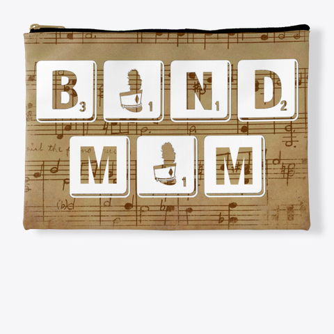 Band Mom Scrabble   Score Collection Standard T-Shirt Front