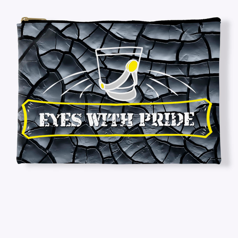 Eyes With Pride Black Crackle Collection Standard T-Shirt Front