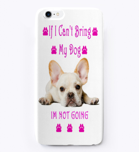 I Can't Bring My Dogs Standard Camiseta Front