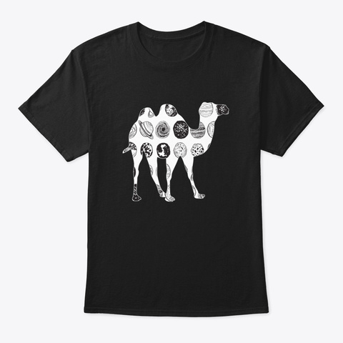 Camel 70 Black T-Shirt Front