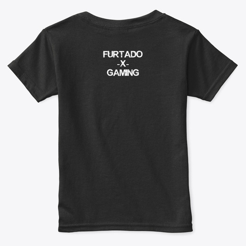 Furtado X Gaming Apparel & Accessories Black T-Shirt Back