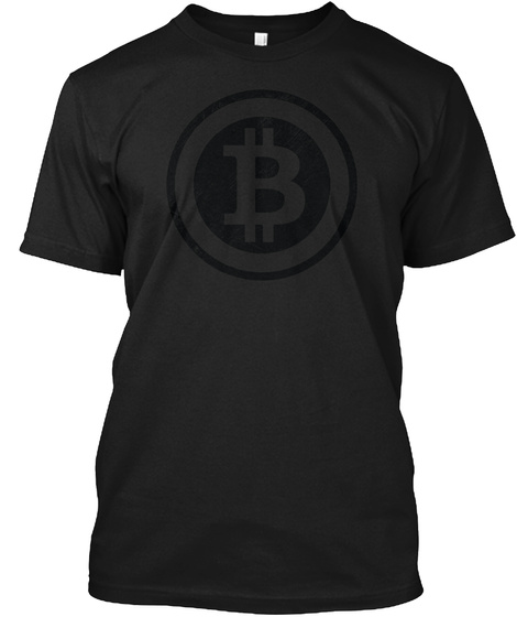 B Black T-Shirt Front