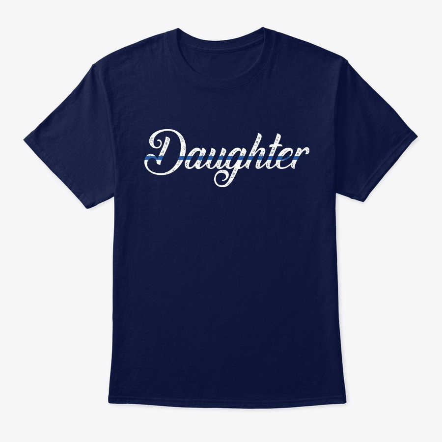 Thin Blue Line Police Daughter Shirts Unisex Tshirt