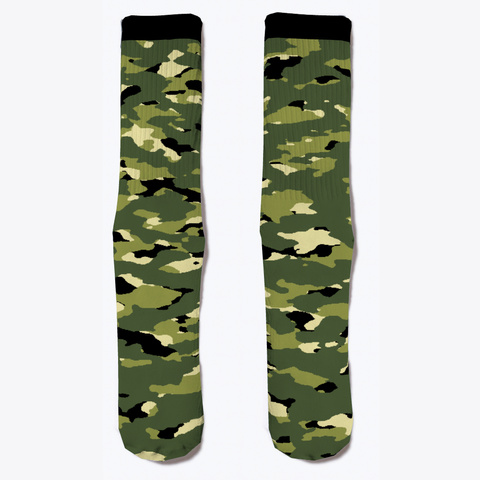 Military Camouflage   Jungle Ii Standard Camiseta Front