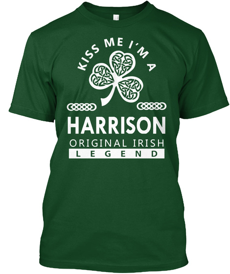 Harrison Deep Forest T-Shirt Front