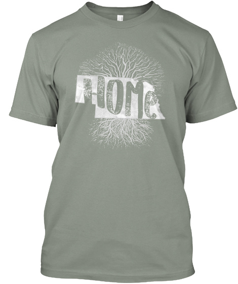 Home Grey T-Shirt Front