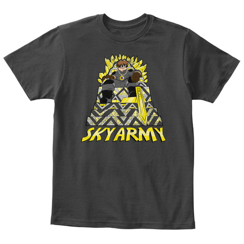 Skyarmy Black T-Shirt Front