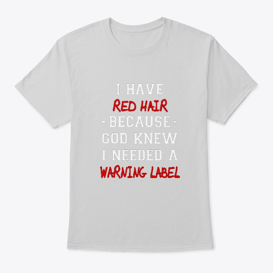 I Have Red Hair Because God Knew