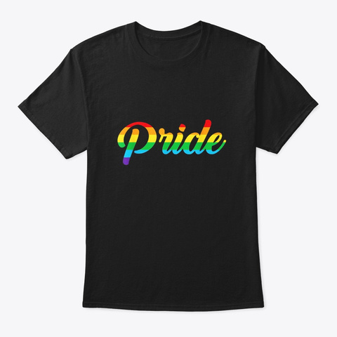 Lgbt Pride Shirt Lgbt Awareness Month Black Camiseta Front