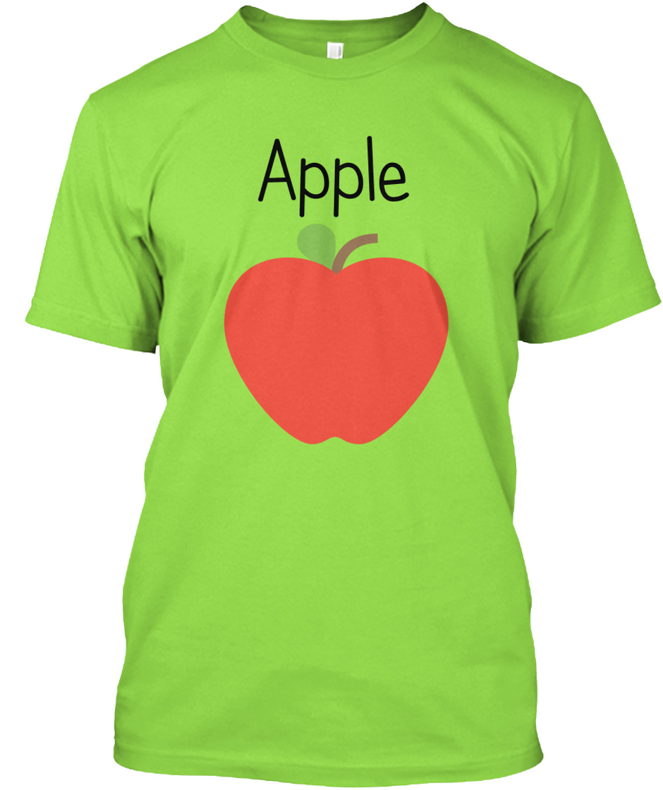 red apple t shirt