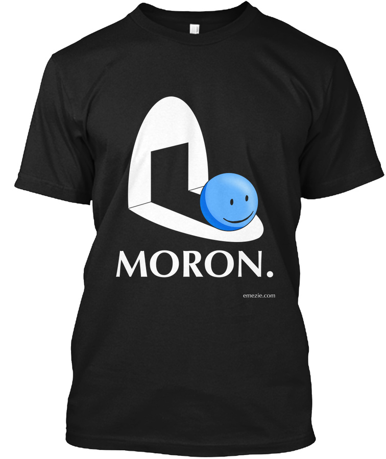 MORON shirt by Emezie Unisex Tshirt