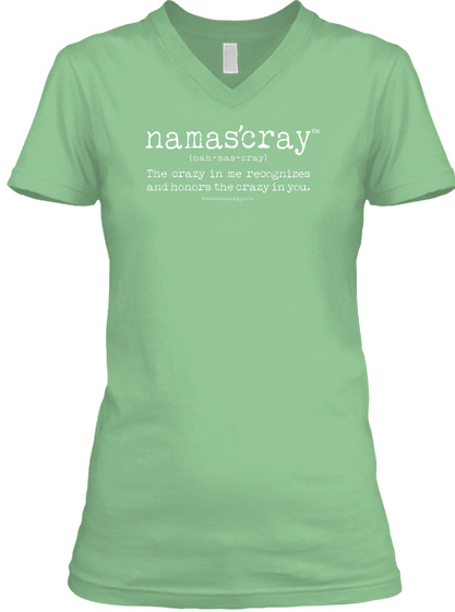 Namas'cray Leaf  T-Shirt Front