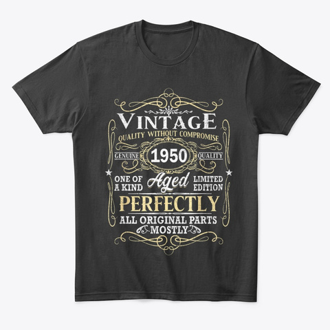 Vintage 1950 Birthday T-shirts Gift