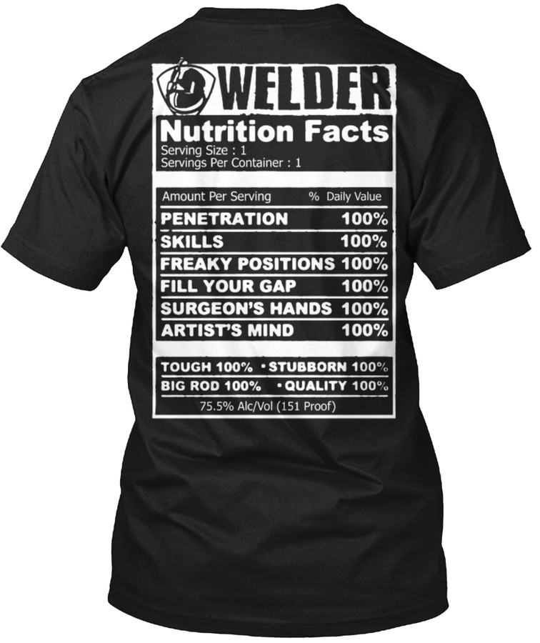 Welder Nutrition Facts