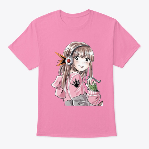 Anime Novelle Pink T-Shirt Front