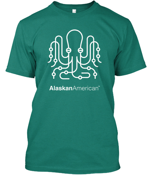 Alaskan American Evergreen T-Shirt Front