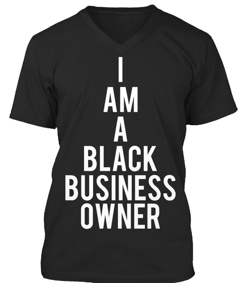 Bb Owner V Neck Tshirt Black T-Shirt Front
