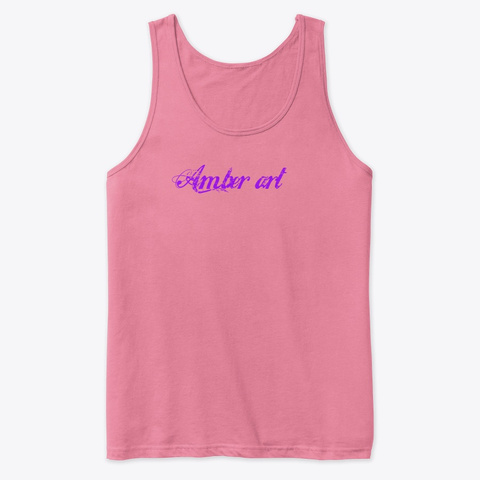 Amber Art Neon Pink T-Shirt Front